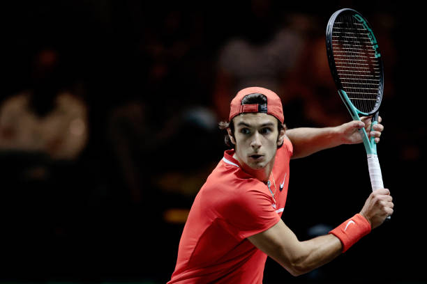 Lorenzo Musetti Backhand Rotterdam