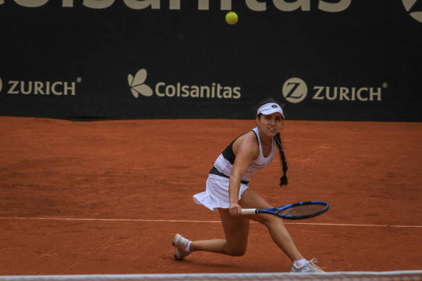 Camila Osorio in action ahead of the WTA Bogota Open,
