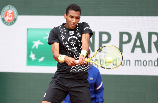Felix Auger-Aliassime French Open Round 1 2022