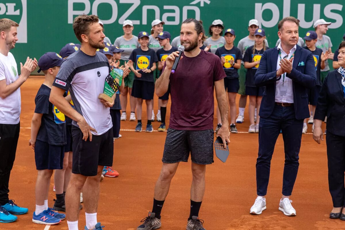 Poznań Open doubles champions.