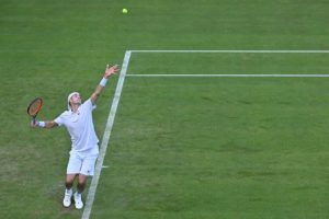 John Isner Wimbledon serve 2022