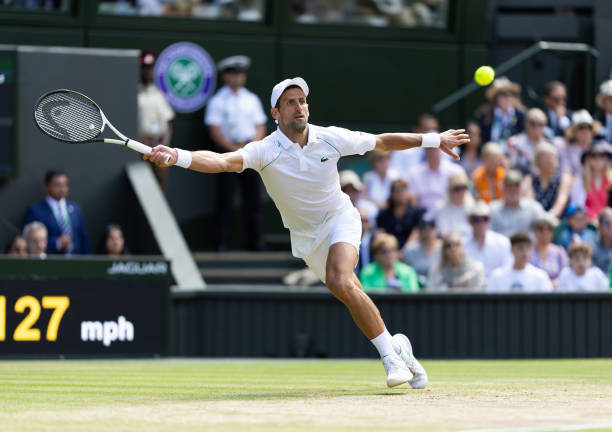 Novak Djokovic 2022 Wimbledon London