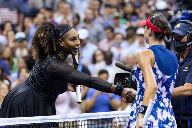Serena Williams and Ajla Tomljanovic