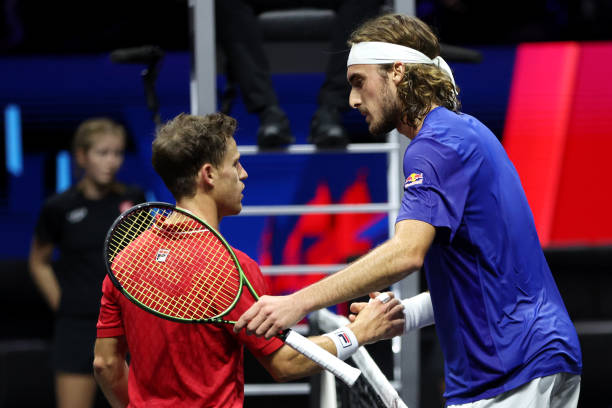 Diego Schwartzman Stefanos Tsitsipas Laver Cup