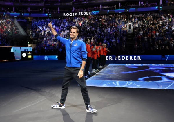 Roger Federer departed the tour during the 2022 ATP season,