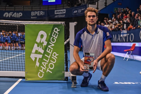 Otto Virtanen was one of several first-time Challenger Tour champions in 2022.