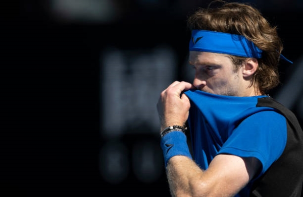 Andrey Rublev faces a tough task at the Australian Open.