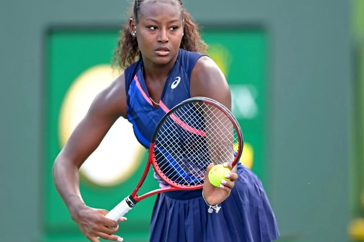 Alycia Parks at WTA Indian Wells