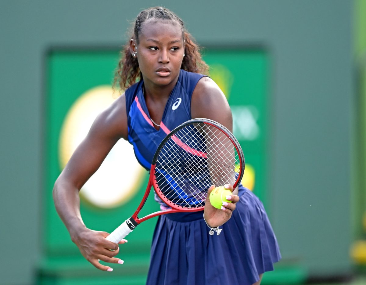 Alycia Parks at WTA Indian Wells