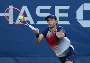 Nuno Borges, a Challenger Tour champion, in action.