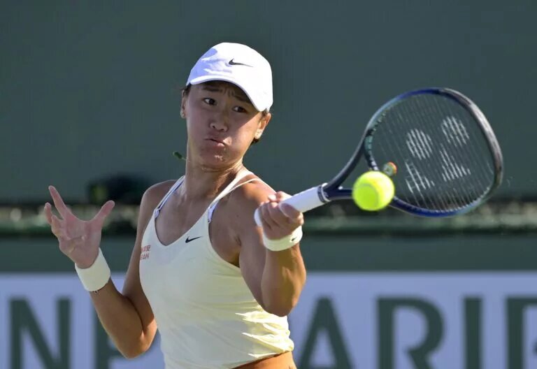 Wang Xiyu at WTA Miami
