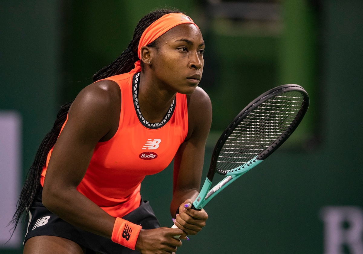 Coco Gauff at WTA Indian Wells