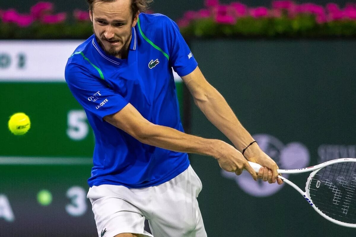 Daniil Medvedev at ATP Indian Wells