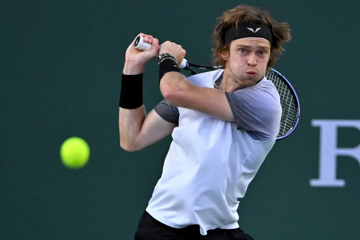 Andrey Rublev ahead of ATP Halle