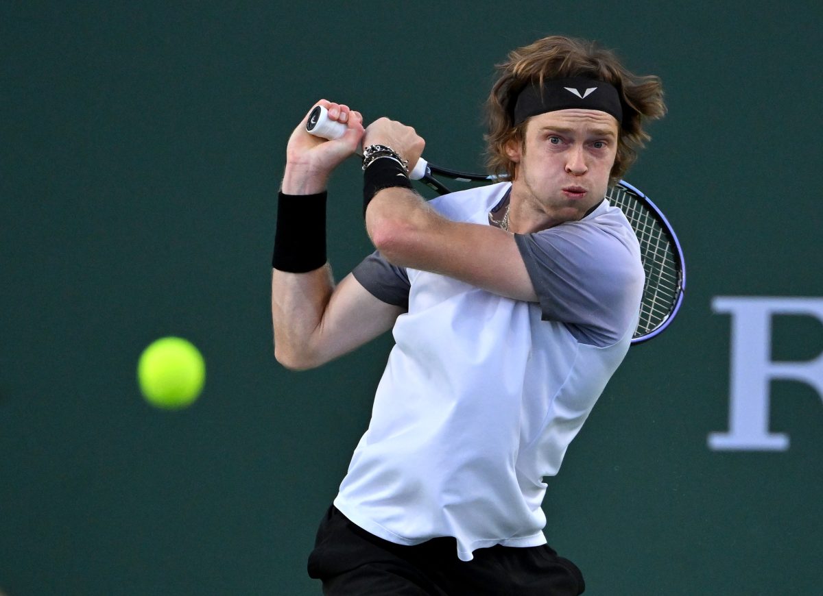 Andrey Rublev ahead of ATP Halle