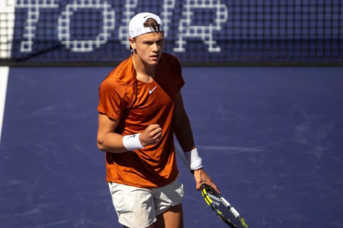 Holger Rune at ATP Indian Wells
