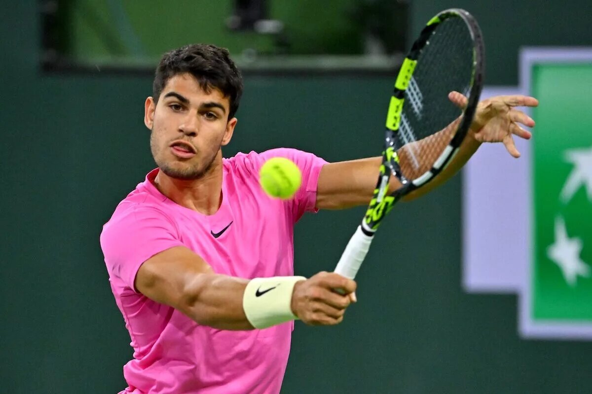 Carlos Alcaraz at ATP Indian Wells