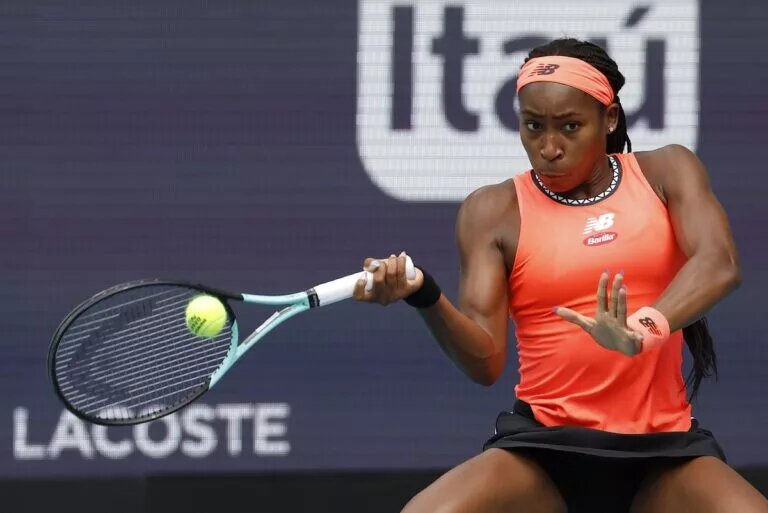 Coco Gauff at WTA Miami