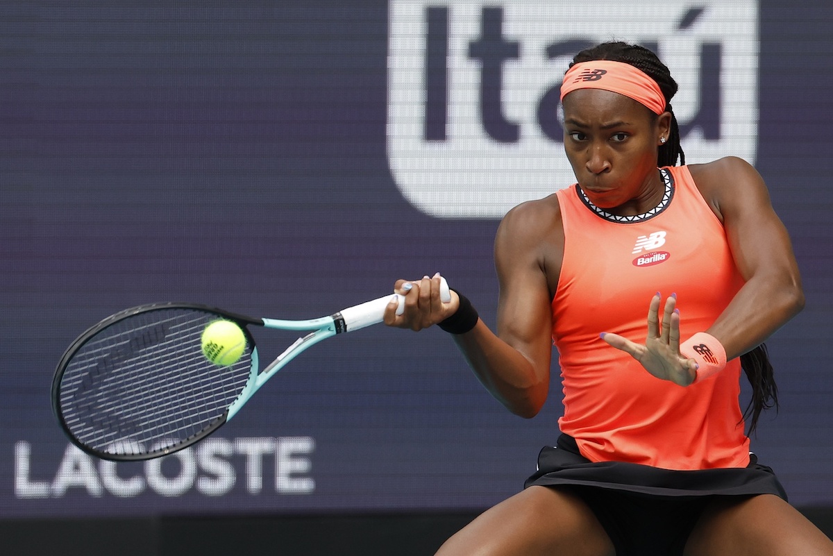 Coco Gauff at WTA Miami