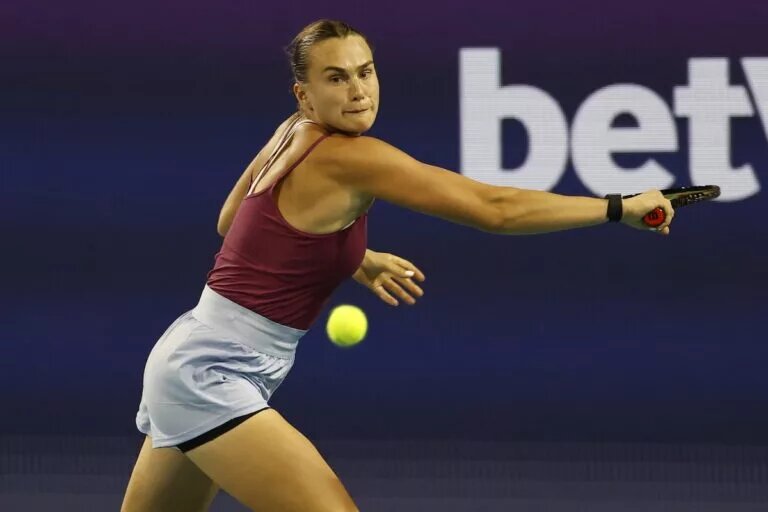 Aryna Sabalenka at WTA Miami