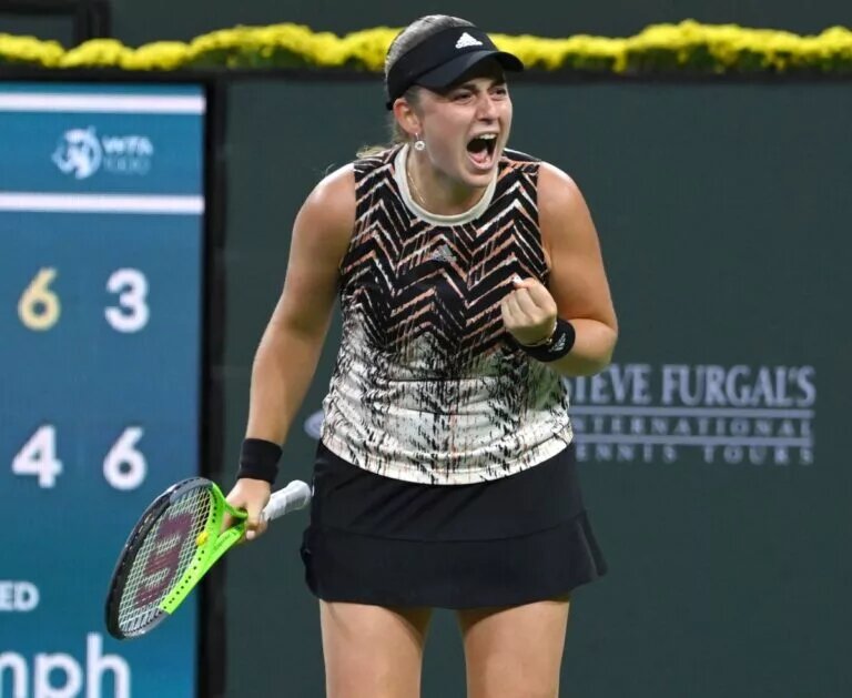 Jelena Ostapenko BNP Paribas Open-Day 10