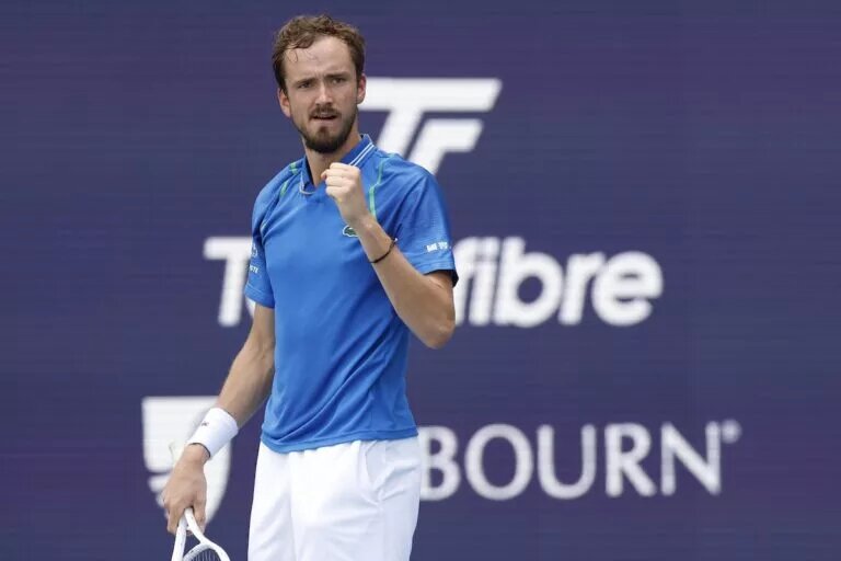 Daniil Medvedev at Miami Open