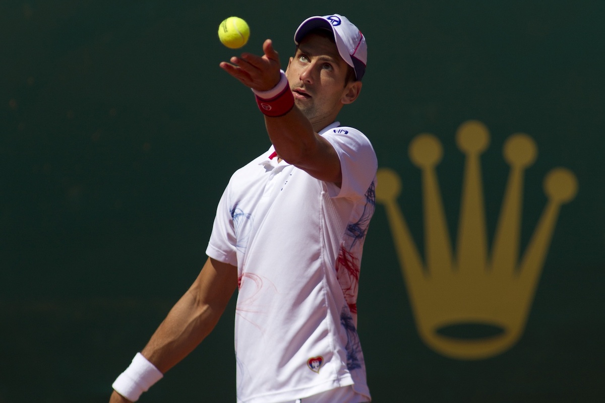 Novak Djokovic at 2012 Monte Carlo