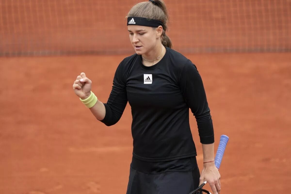 Karolina Muchova at the French Open