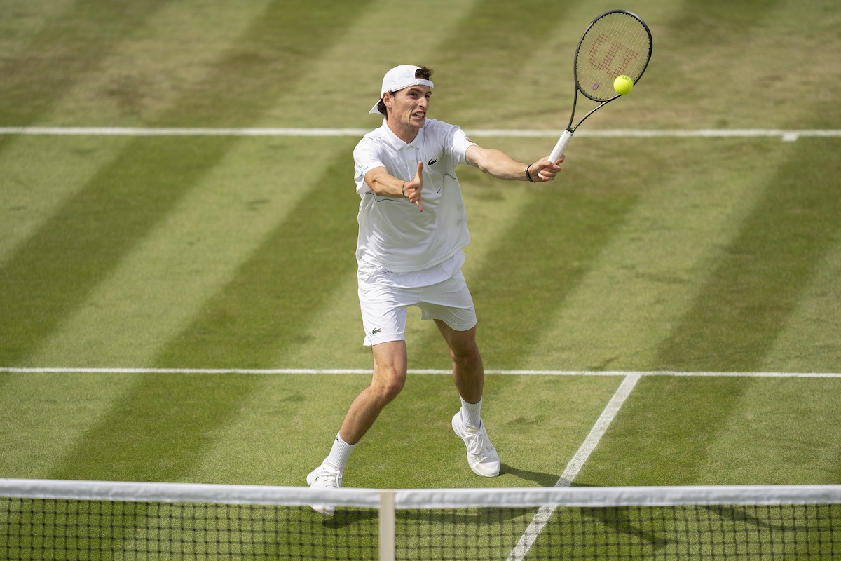 Ugo Humbert ahead of Challenger Tour