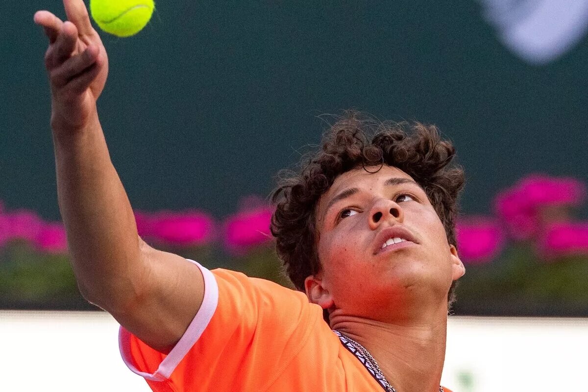 Ben Shelton ahead of ATP Rome