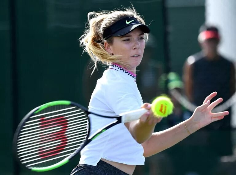 Katie Boulter BNP Paribas Open-Day 1