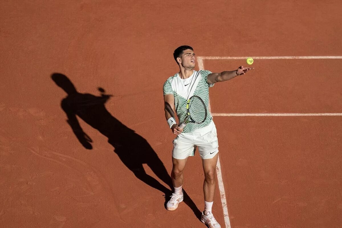 Carlos Alcaraz at the French Open