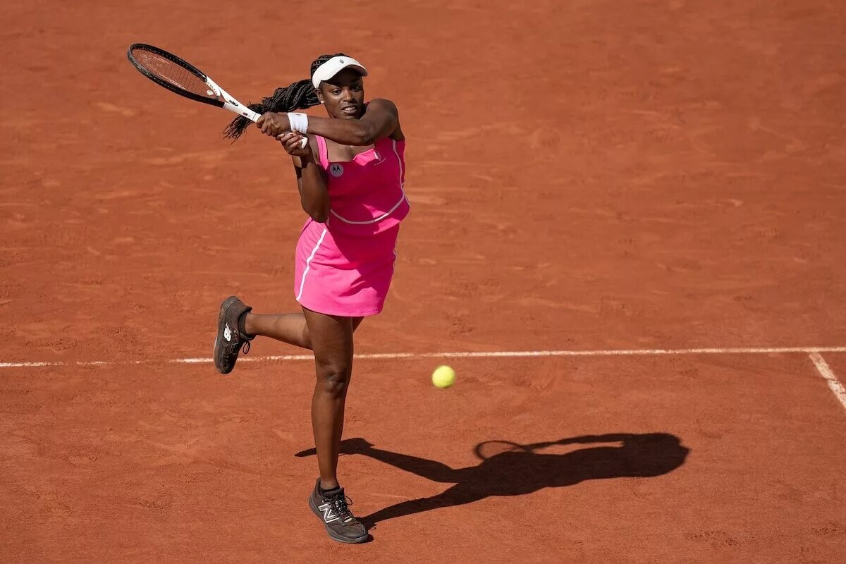 Sloane Stephens at the French Open