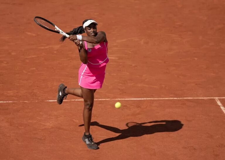 Sloane Stephens at the French Open