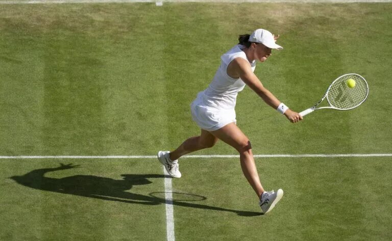 Iga Swiatek at Wimbledon