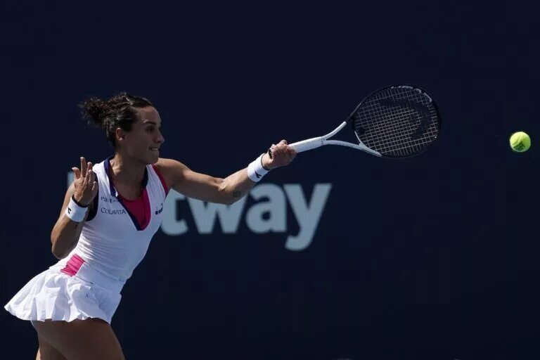 Martina Trevisan ahead of WTA Hamburg