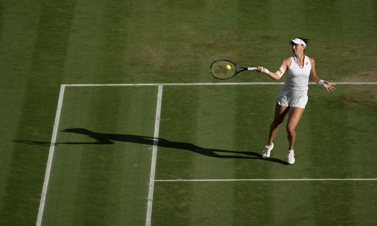Belinda Bencic at Wimbledon