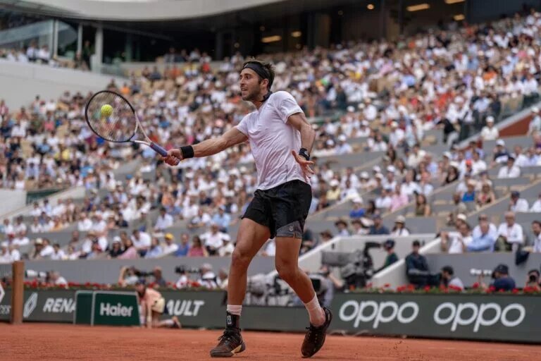 Tomas Martin Etcheverry ahead of ATP Rio.