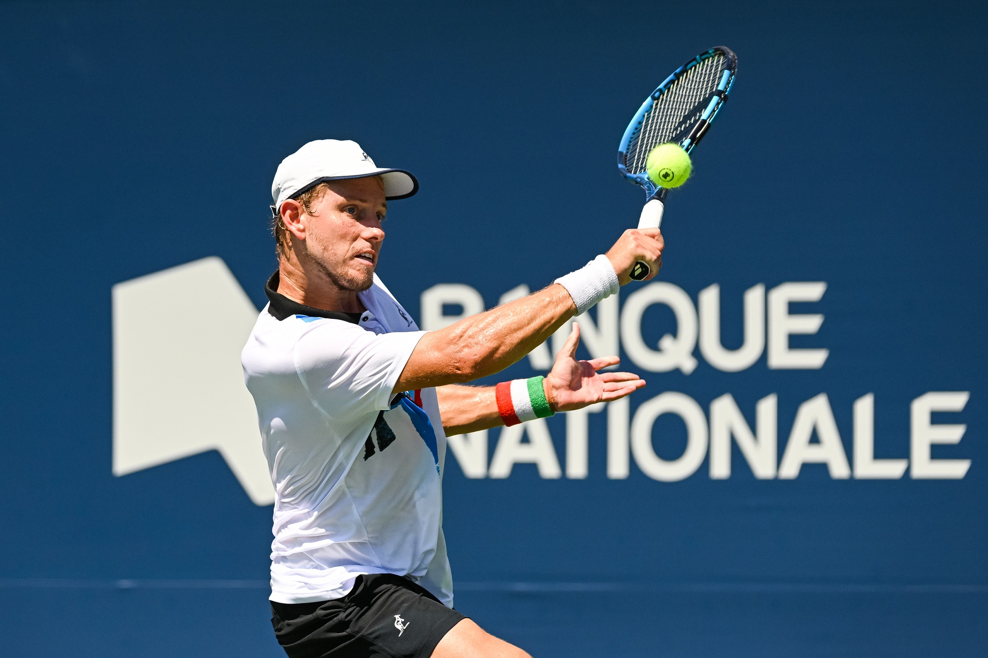 James Duckworth, who won his 13th Challenger title last week, in action.