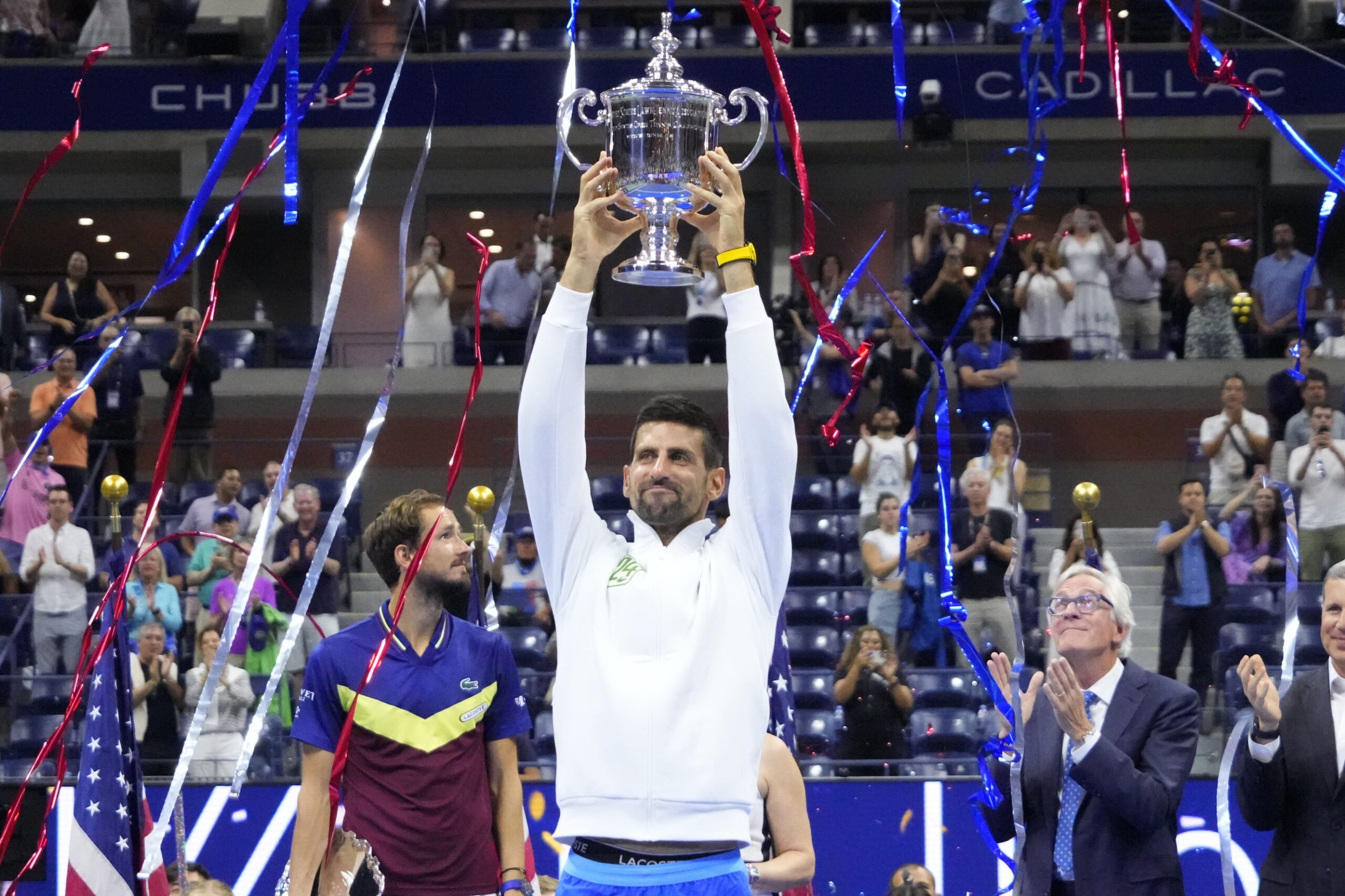 Novak Djokovic wins the US Open.