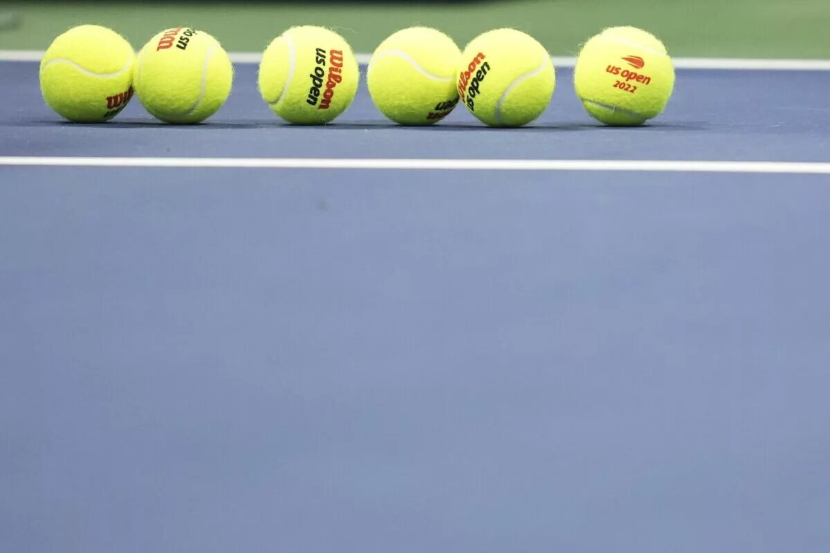 Tennis Balls Stock Photo US OPEN