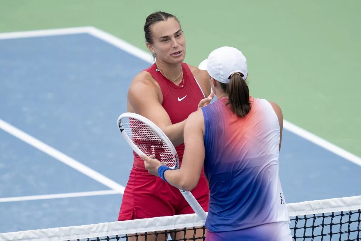 Aryna Sabalenka Iga Swiatek Cincinnati Open