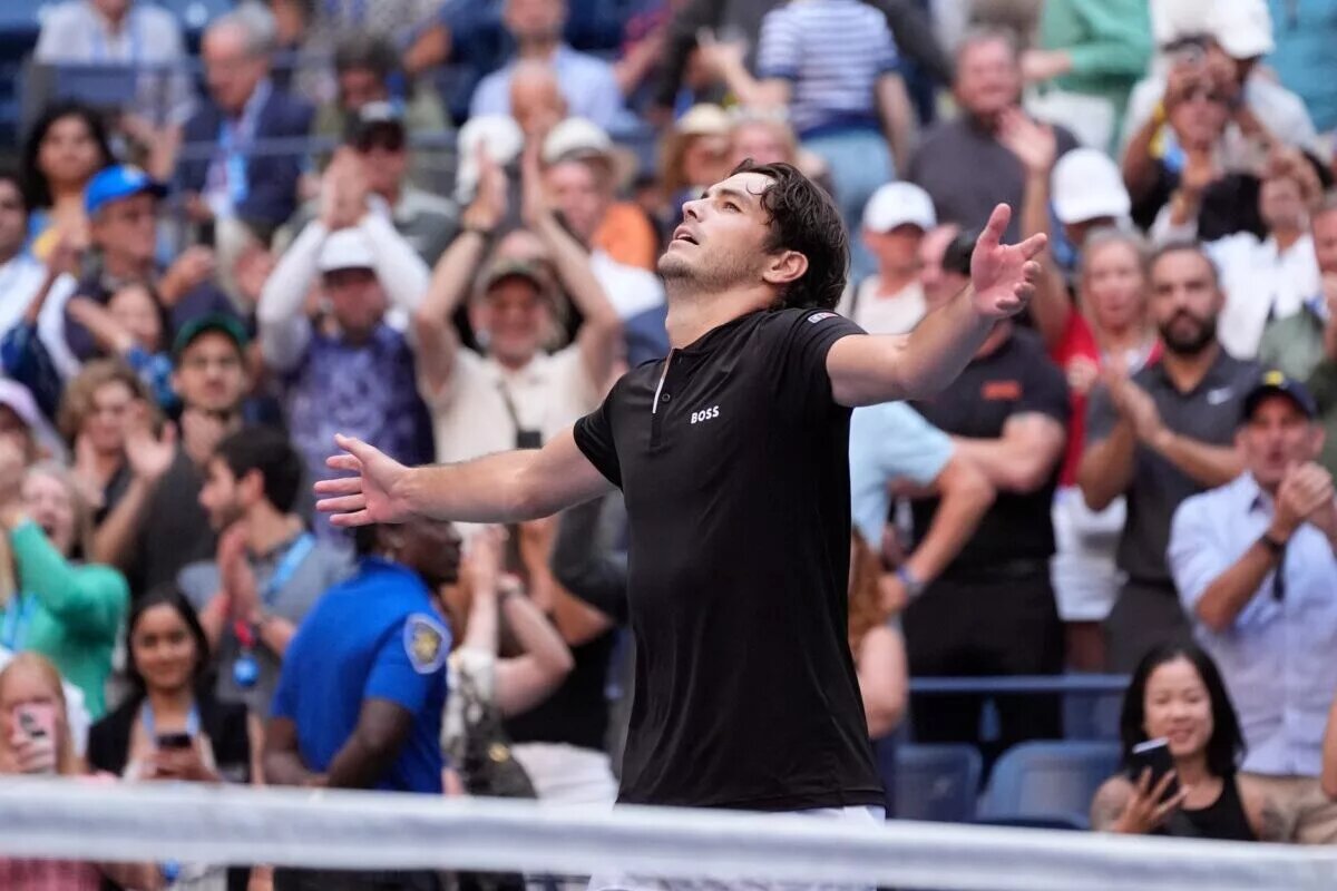 Taylor Fritz at the US Open.