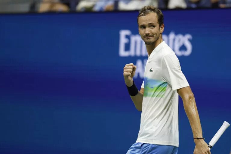 Daniil Medvedev at the US Open