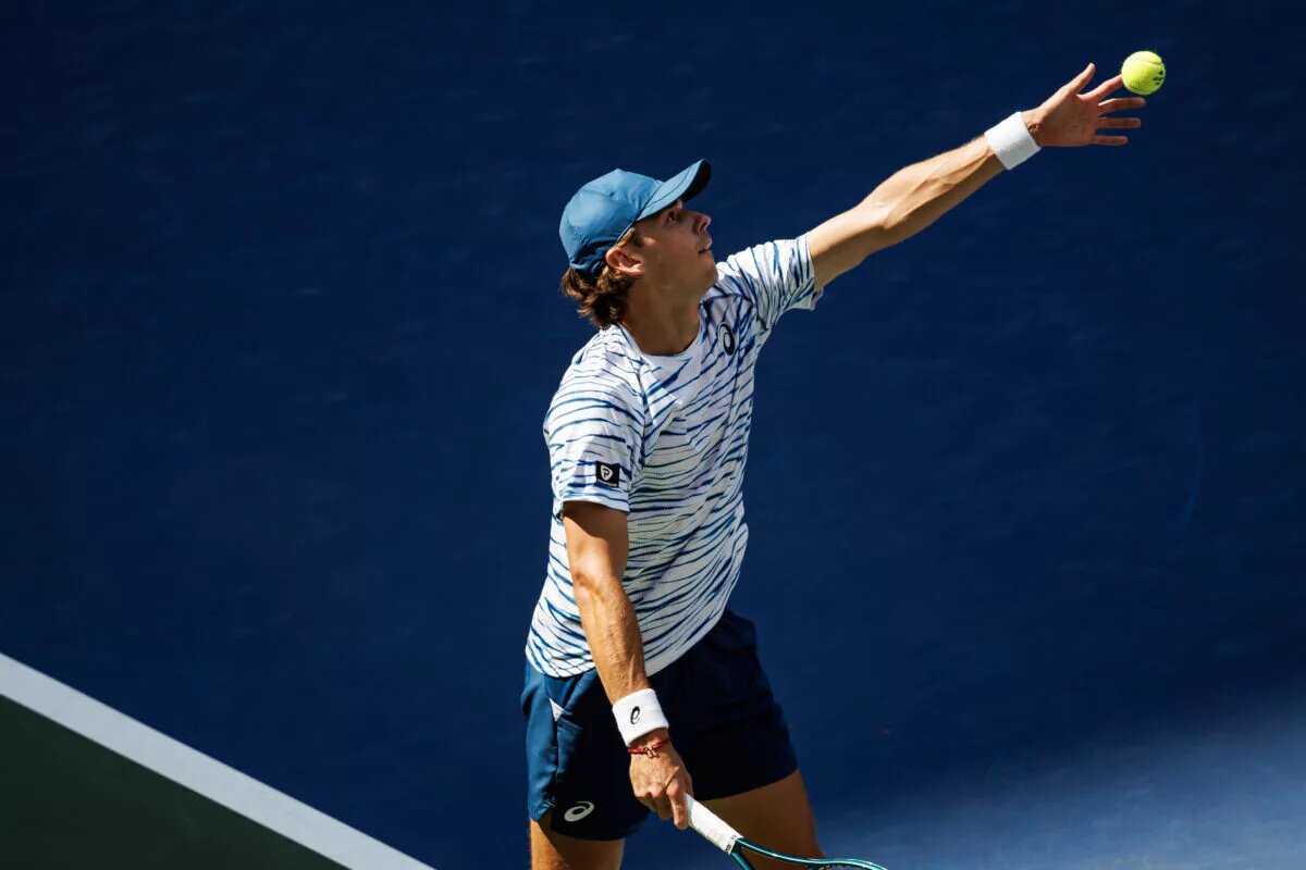 Alex de Minaur will be in action at the ATP Rotterdam Open.