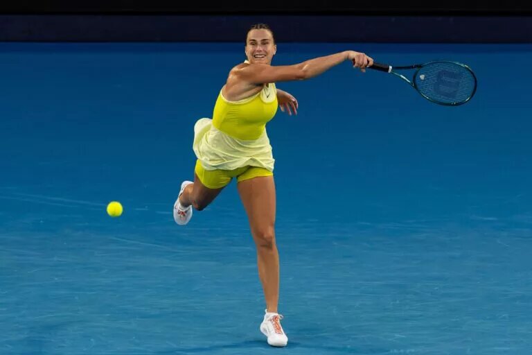 Aryna Sabalenka head of WTA Doha.