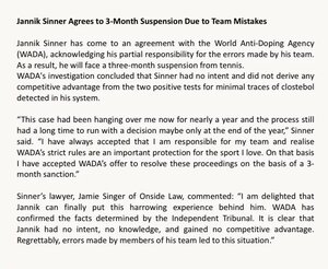 Sinner Doping