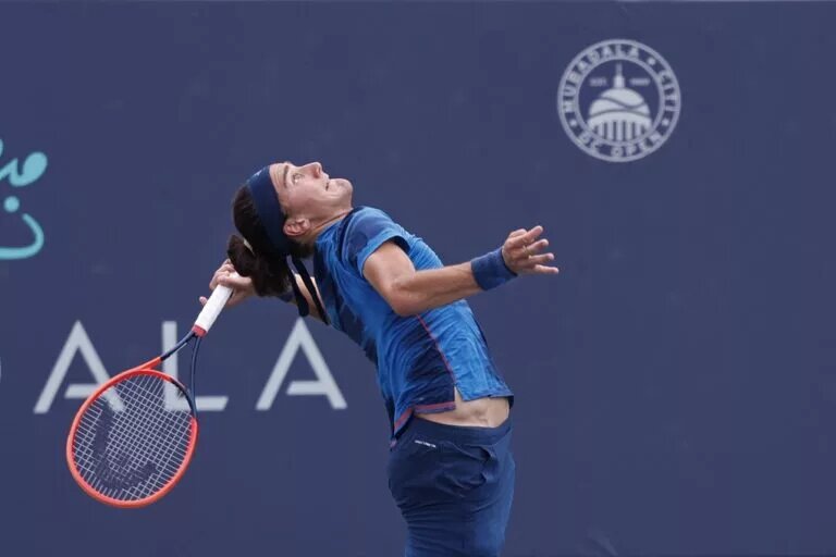 Mattia Bellucci in action,