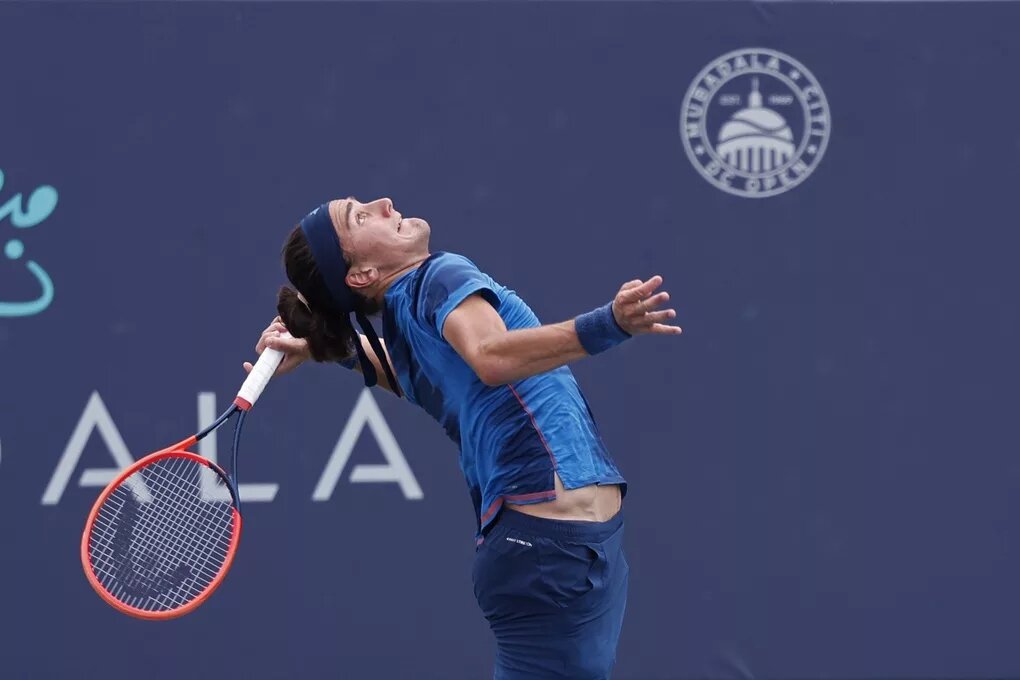 Mattia Bellucci in action,
