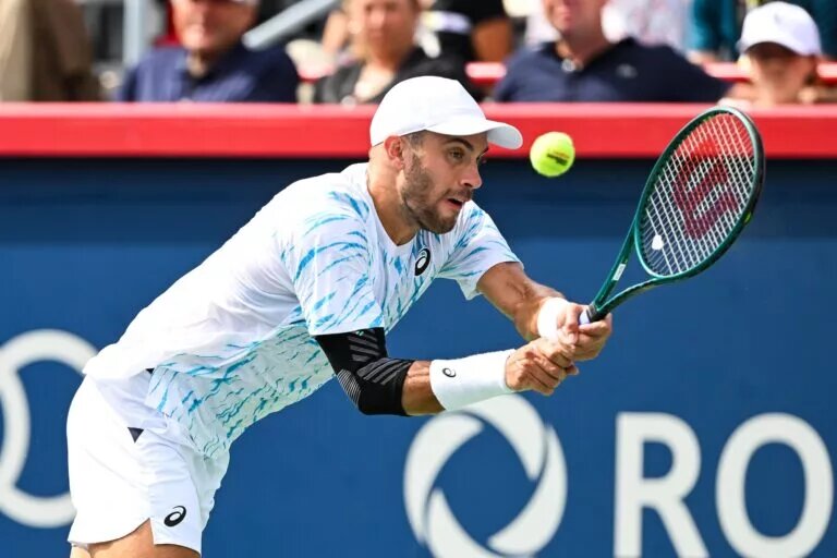 Borna Coric, pictured in action, was a titlist on the Challenger Tour.